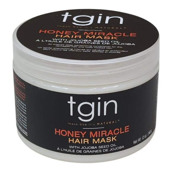 Tgin Honey Miracle Hair Mask With Jojoba Seed Oil 12 Oz For Dry Or Damaged Hair - Picture 7 of 7